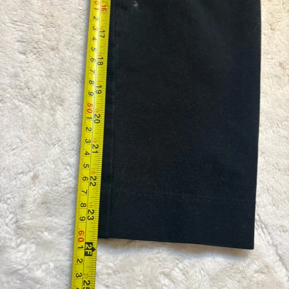 GAP Skinny Ankle B Pants Sz 00R True Black Stretch Cotton Spandex Cropped Pants